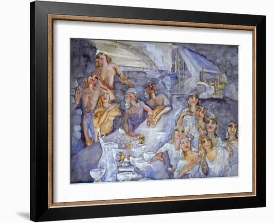 Love One Another-Zelda Fitzgerald-Framed Art Print