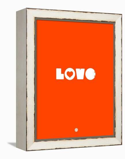 Love Orange-NaxArt-Framed Stretched Canvas