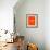 Love Orange-NaxArt-Framed Art Print displayed on a wall