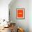 Love Orange-NaxArt-Framed Art Print displayed on a wall