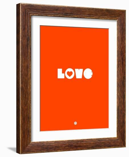 Love Orange-NaxArt-Framed Art Print