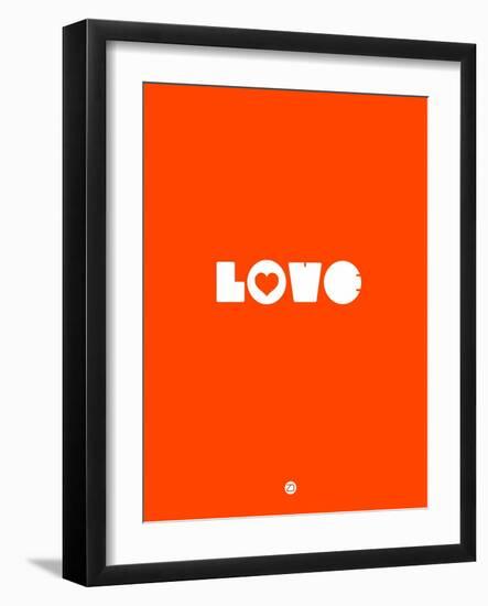 Love Orange-NaxArt-Framed Art Print