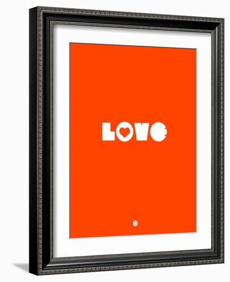 Love Orange-NaxArt-Framed Art Print