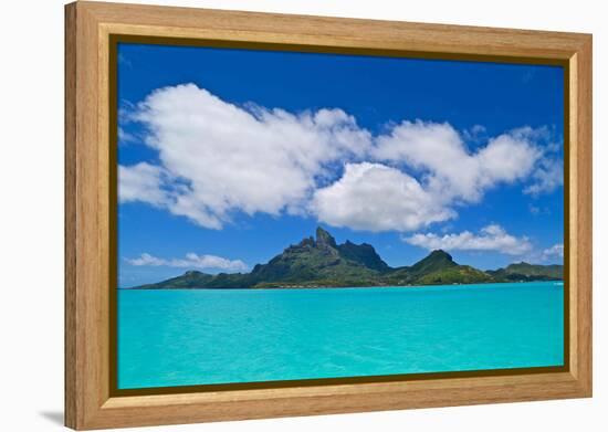 Love Over Bora Bora, 2015-null-Framed Premier Image Canvas