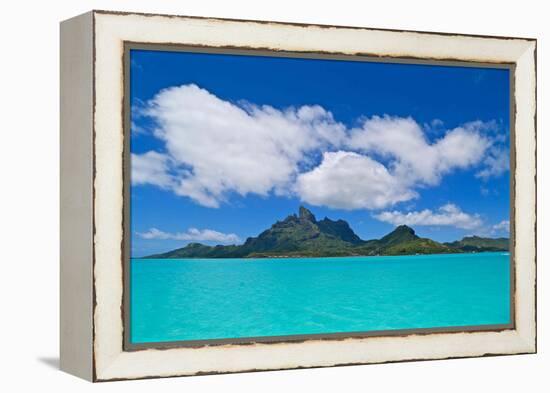 Love Over Bora Bora, 2015-null-Framed Premier Image Canvas