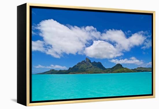 Love Over Bora Bora, 2015-null-Framed Premier Image Canvas