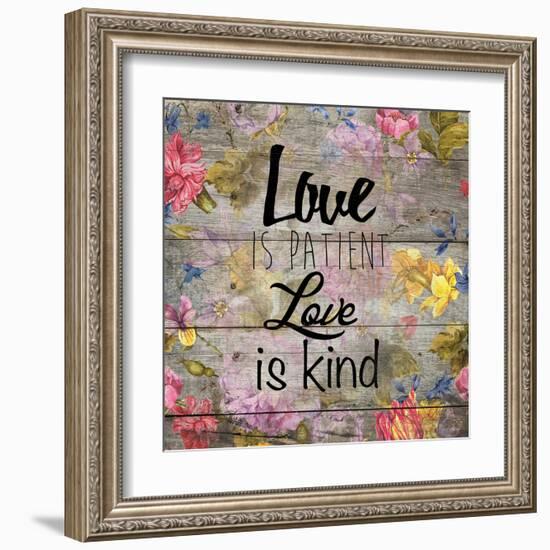 Love Patient-Victoria Brown-Framed Art Print