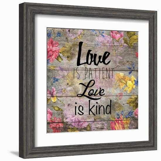 Love Patient-Victoria Brown-Framed Art Print