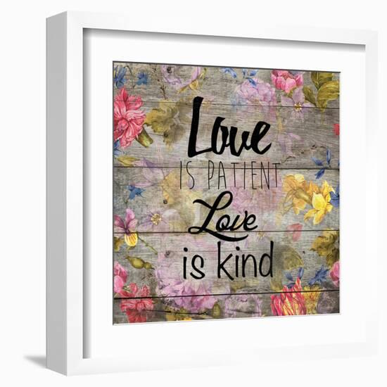 Love Patient-Victoria Brown-Framed Art Print