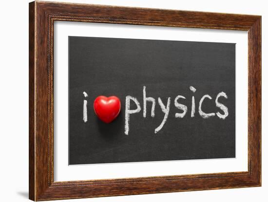 Love Physics-Yury Zap-Framed Art Print