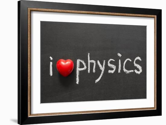 Love Physics-Yury Zap-Framed Art Print