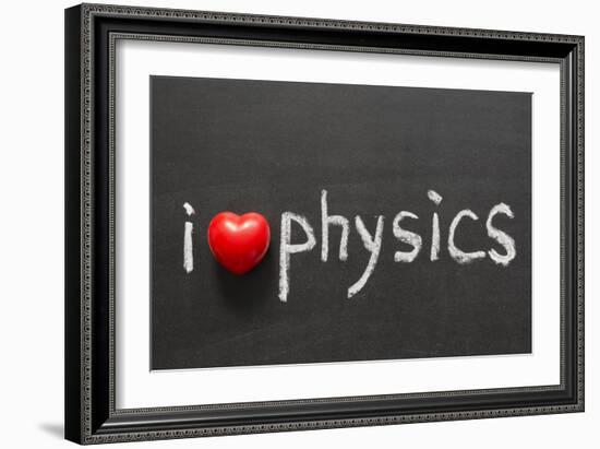 Love Physics-Yury Zap-Framed Art Print