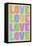 Love Pop-Art Pastel Art Print Poster-null-Framed Stretched Canvas