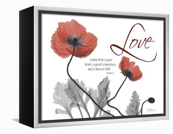 Love Poppies-Albert Koetsier-Framed Premier Image Canvas
