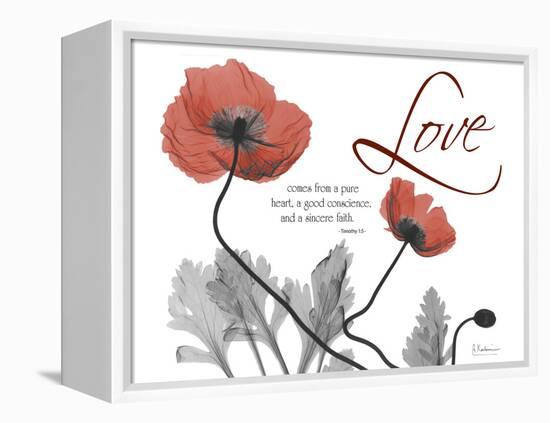 Love Poppies-Albert Koetsier-Framed Premier Image Canvas