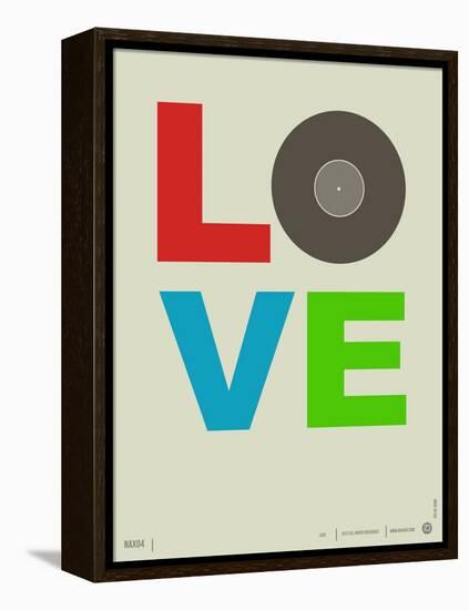 Love Poster-NaxArt-Framed Stretched Canvas