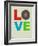 Love Poster-NaxArt-Framed Art Print