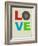 Love Poster-NaxArt-Framed Art Print