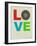 Love Poster-NaxArt-Framed Art Print