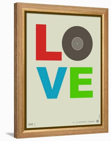 Love Poster-NaxArt-Framed Stretched Canvas