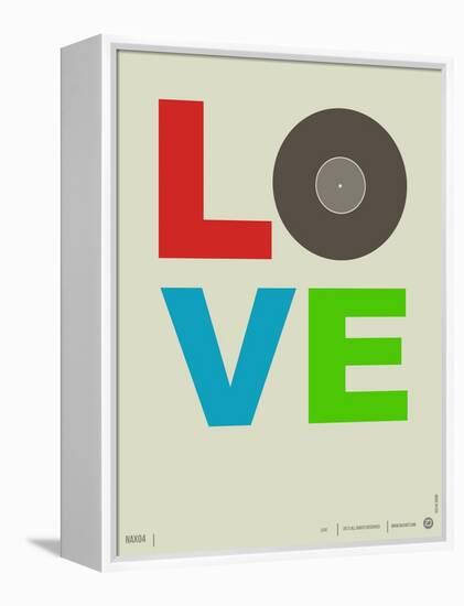 Love Poster-NaxArt-Framed Stretched Canvas