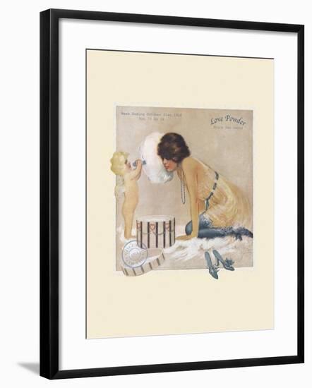 Love Powder-null-Framed Art Print