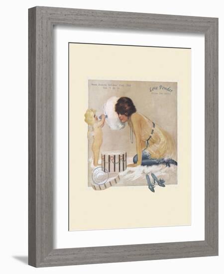 Love Powder-null-Framed Art Print