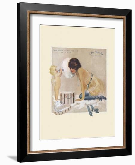 Love Powder-null-Framed Art Print