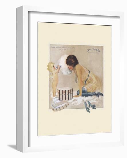 Love Powder-null-Framed Art Print