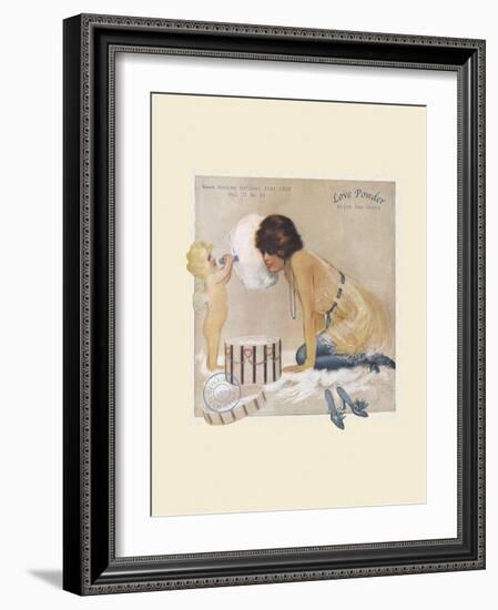 Love Powder-null-Framed Art Print