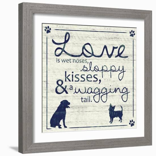 Love Pups 2-Lauren Gibbons-Framed Art Print