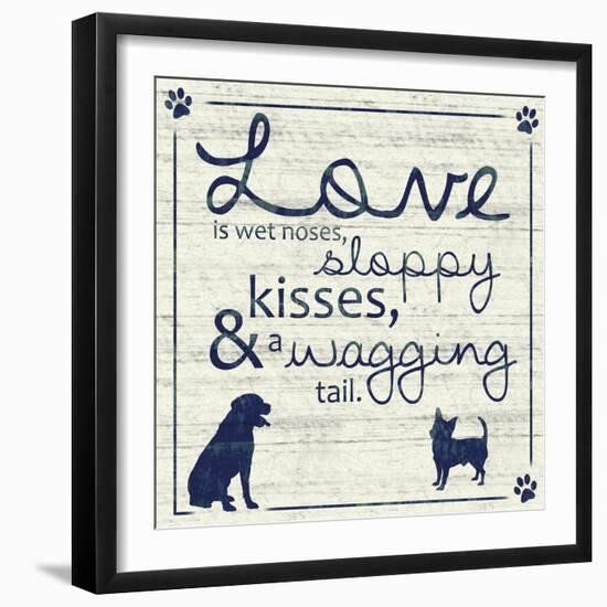 Love Pups 2-Lauren Gibbons-Framed Art Print