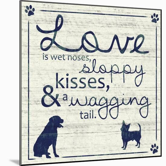 Love Pups 2-Lauren Gibbons-Mounted Art Print