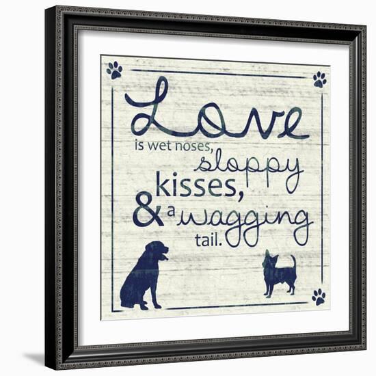 Love Pups 2-Lauren Gibbons-Framed Art Print