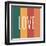 Love Rainbow Retro-Ann Kelle-Framed Art Print