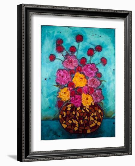 Love & Roses-Marabeth Quin-Framed Art Print