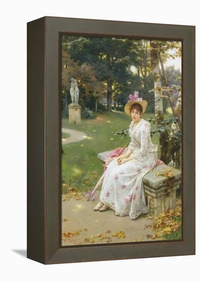 Love's Fair Garden-Wilhelm Menzler-Framed Premier Image Canvas