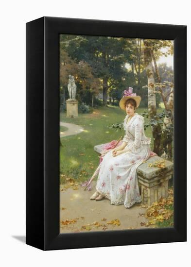 Love's Fair Garden-Wilhelm Menzler-Framed Premier Image Canvas