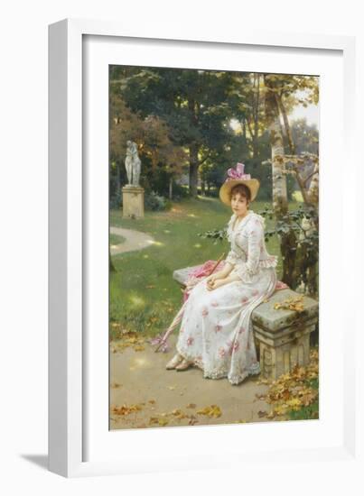 Love's Fair Garden-Wilhelm Menzler-Framed Giclee Print