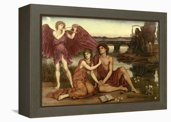 Love's Passing, 1883-84-Evelyn De Morgan-Framed Premier Image Canvas