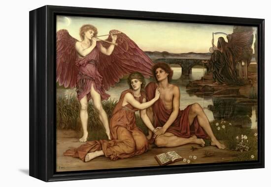 Love's Passing, 1883-84-Evelyn De Morgan-Framed Premier Image Canvas