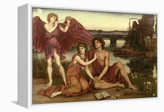 Love's Passing, 1883-84-Evelyn De Morgan-Framed Premier Image Canvas