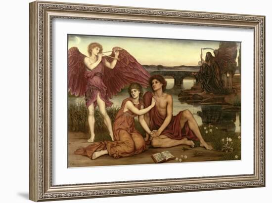 Love's Passing, 1883-84-Evelyn De Morgan-Framed Giclee Print