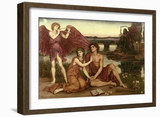 Love's Passing, 1883-84-Evelyn De Morgan-Framed Giclee Print