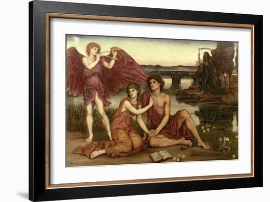 Love's Passing, 1883-84-Evelyn De Morgan-Framed Giclee Print