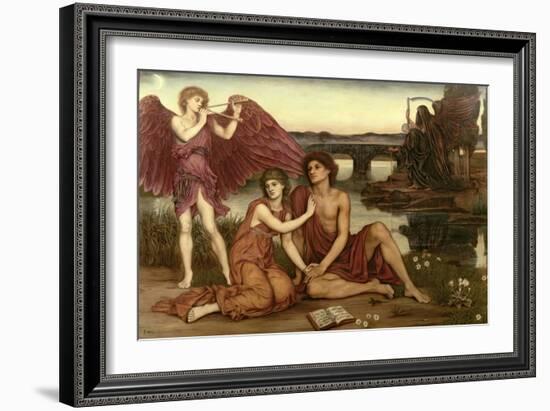 Love's Passing, 1883-84-Evelyn De Morgan-Framed Giclee Print