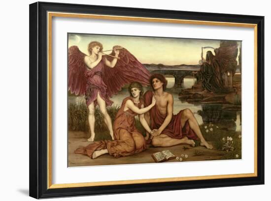 Love's Passing, 1883-84-Evelyn De Morgan-Framed Giclee Print