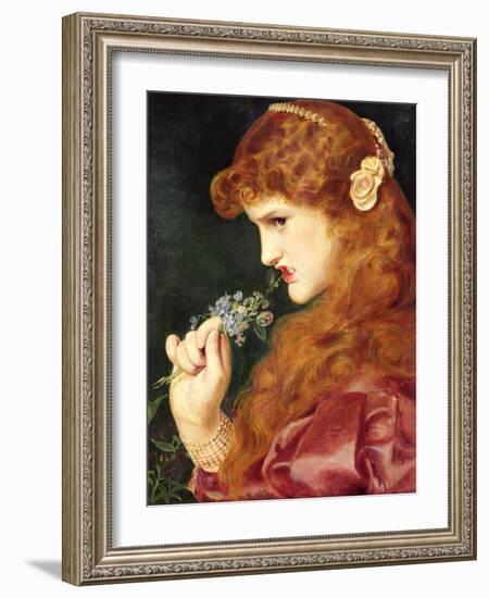 Love's Shadow, 1867-Anthony Frederick Augustus Sandys-Framed Giclee Print