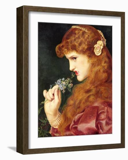 Love's Shadow, 1867-Anthony Frederick Augustus Sandys-Framed Giclee Print