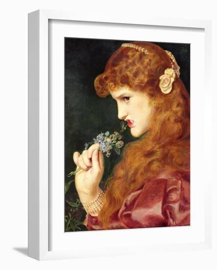 Love's Shadow, 1867-Anthony Frederick Augustus Sandys-Framed Giclee Print